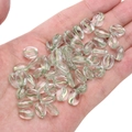 Groene spiraalvormige glazen koffiebonen kralen voor handgemaakte sieraden maken - 10x8mm (20 Stuks/Pak) / Groen
