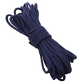 Navy blue 3-4mm braided cotton rope for DIY jewelry and handmade bracelets - Navy Blue