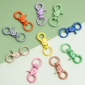 Set of 10 colorful alloy lobster swivel clasps for DIY keychains and craft accessories - Trigger Clasp (44*20mm) 5 Pieces/Pack