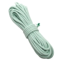 Single roll of 3-4mm mint green gradient cotton braided cord for DIY crafts and decor - Matcha Green