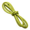 Pendentif en cordon de cuir PU vert de 6mm avec couture pour sacs et téléphones - Cordon en Cuir Monochrome / 6mm x 1m / Vert