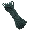 3-4mm dark green braided cotton rope roll for DIY crafts and handmade home decoration - Dark Green