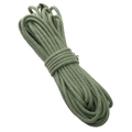 Durable 4mm army green braided cotton cord for DIY handmade crafts and accessories - Avocado Green
