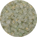 Frosted light green 4mm glass beads with gold foil inside for DIY jewelry making - Light Green