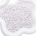 Witte acryl pinda kralen met dubbele gaten voor handgemaakte DIY sieraden maken ambacht - 4x6mm 5g/Pak (ongeveer 105 stuks) / Wit