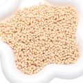 Crèmekleurige acryl kralen in pinda-vorm voor DIY sieraden maken en hobbyprojecten - Oranje