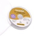 Fil à perler en acier inoxydable 304 enduit de nylon 0,6mm épaisseur 30m pour bijoux DIY - 0.6mm x 30m / Acier