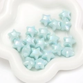 Perle a stella azzurre in acrilico AB per braccialetti fai da te e creazioni manuali - Pentagramma / 5 Pezzi/Confezione / Blu