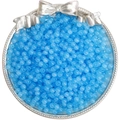 Sky blue 4mm glass seed beads with semi-transparent finish for DIY jewelry making - 4mm (10g/Pack) / Jade Blue