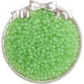 Light green 4mm glass round beads with cat eye luster for DIY jewelry making - 4mm (10g/Pack) / Light Green