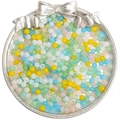 Mix of 4mm colorful glass seed beads in pastel tones for DIY jewelry making and crafts - 4mm (10g/Pack) / Oiled Jade Material Mixed Colors
