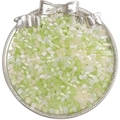 4mm macaron light green and white cat eye glass beads for DIY bracelet jewelry making - Pale Green Mix / 4mm Hole Approx 1mm 10g/Pack