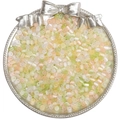 4mm colorful glass cat eye beads for DIY handmade jewelry in a silver bow tray - Mixed Autumn Colors / 4mm Hole Approx 1mm 10g/Pack