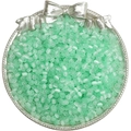 Perles d'œil de chat vert clair de 4mm avec texture brossée pour la création de bijoux - Vert / 4mm Trou environ 1mm 10g/Paquet