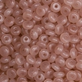 Translucent soft pink 3x6mm abacus beads for handmade DIY jewelry and necklaces - 10g/pack approx 50pcs 3x6mm hole 1mm / Ochre