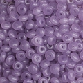 3x6mm light purple donut beads for DIY handmade necklaces and bracelets - 10g/pack approx 50pcs 3x6mm hole 1mm / Balsam Purple