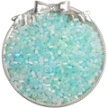 Perles œil de chat 4mm en bleu clair, vert menthe et blanc pour création de bijoux - Style Menthe / 4mm Trou environ 1mm 10g/Paquet