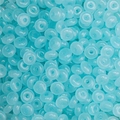 Γαλάζιες ημιδιαφανείς χάντρες άβακα 3x6mm για χειροποίητα κοσμήματα DIY - 10g/πακέτο περίπου 50τμχ 3x6mm τρύπα 1mm / Θαλασσί