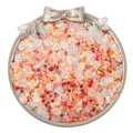 Mix di paillettes arancioni e rosse a forma di stella e cuore per gioielli fai-da-te - Paillettes Forme Miste / 20g/Confezione (3-6mm) / Rosso