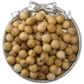 Polished natural cedar wood round beads with distinctive grain for DIY jewelry making - Cypress Wood Round Beads / 20 Pieces/Pack (10mm) / Tan
