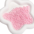 DIY jewelry making supplies featuring uniform light pink glass seed beads in a star tray - 20g/Pack (Approx. 500 Pcs) / Pink / 3mm
