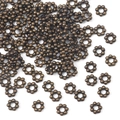Antique bronze plum blossom alloy spacer beads for DIY handmade jewelry crafting - Antique Bronze