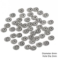 Antique silver alloy spacer beads for DIY jewelry making with 6mm diameter and 2mm hole - Granular Carved Style / 100 Pieces/Pack (6mm/Hole 2mm) / Antique Silver