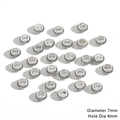 Vintage silver 7mm cylindrical spacer beads with 4mm hole for DIY jewelry making - Woven Texture Cylinder Style / 50 Pieces/Pack (7mm/Hole 4mm) / Antique Silver