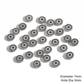 Antique silver plated 7mm gear spacer beads for DIY jewelry making handmade crafts - Gear Granular Style / 50 Pieces/Pack (7mm/Hole 3mm) / Antique Silver