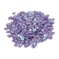 Paillettes tonde viola iridescenti con effetto laser per cucito fai da te e decori - Viola Iridescente
