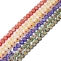 8mm heart-shaped Millefiori glass beads in vibrant colors for DIY jewelry making - Mixed 10 Colors