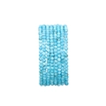 Multilayer turquoise stone beaded jewelry with natural veins for DIY craft making - Natural Turquoise