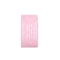 Bulk set of 10 natural rose quartz crystal beaded bracelets for DIY jewelry making - Natural Rose Quartz