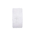 Handmade stacked multi-layer white translucent stone bead bracelet set for DIY jewelry - Natural White Agate