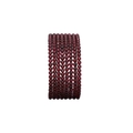 Deep red garnet round beads multi-layer bracelet with smooth polished finish - Natural Garnet