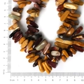 Handmade natural stone beads in assorted earthy colors with polished pebble shapes - 10-30mm 38cm/str Approx 50pcs / Natural Fancy Jasper