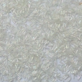 Iridescent white AB glass bugle beads for handmade DIY jewelry making and embroidery - 2x6mm, Aperture Approx 0.8mm, 10g/Pack (Approx 300 Pcs) / Transparent AB White