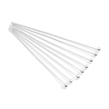 Silver ball head pins for jewelry making and DIY hair accessory supplies, pack of 10 - 0.5x16mm (200 Pieces) / Electroplated Silver