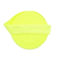 Neon yellow elastic band roll with vertical texture for DIY sewing and crafts - 15mm Width (5 Yards/Roll) / Fluorescent Yellow