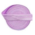 Elastic ribbon roll in soft purple color for sewing and DIY craft projects - 15mm Width (5 Yards/Roll) / Light Purple