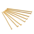 Chiodini dorati a testa piatta per creazione gioielli fai da te e orecchini - 16mm / Oro