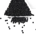 Deep black glossy glass seed beads for DIY jewelry and handmade bracelets material - 2mm 450g/Pack Approx 30000pcs / Black