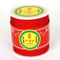 Large spool of vibrant red thin cord for DIY bracelet making and knotting - Red