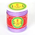 Durable purple nylon cord for DIY jewelry braiding on a spool for craft projects - 1# Light Purple
