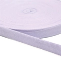 Lavender purple cotton webbing tape with herringbone weave texture for DIY crafts - 5 Yards/Pack / Light Purple