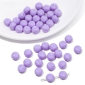Λεβάντα 10mm ακρυλικές χάντρες για DIY κοσμήματα και χειροποίητα κολιέ - Μωβ