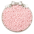 Lichtroze 3/4mm acryl kralen voor het zelf maken van handgemaakte sieraden - 4mm-Ongeveer 300Stk(Gat 1mm) / Lichtroze