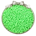 3mm en 4mm fluorescerende groene acryl kralen met rijggaten voor DIY sieraden maken - 4mm-Ongeveer 300Stk(Gat 1mm) / Grasgroen