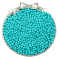 Levendige turquoise 3mm acryl ronde kralen voor DIY handgemaakte sieraden maken - 4mm-Ongeveer 300Stk(Gat 1mm) / Pauwgroen