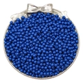 Koningsblauwe effen 3mm acryl ronde kralen voor DIY sieraden en armbanden maken - 4mm-Ongeveer 300Stk(Gat 1mm) / Saffierblauw